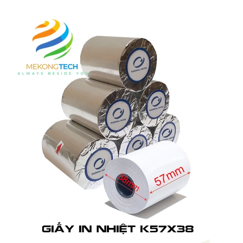 Giấy in nhiệt K57x38: Giải pháp giấy in nhiệt tiết kiệm nhất